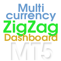 اکسپرت و ربات معامله گر ZigZag Dashboard for MT5